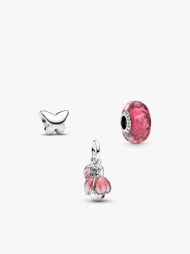Pink Spring Charm Trio