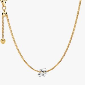 Music Note Mini Charm Necklace Set