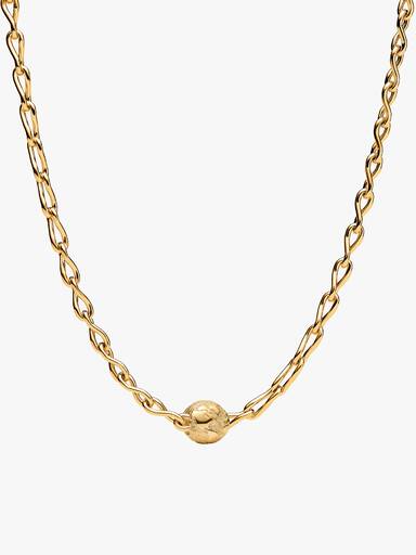 Globe Mini Charm Necklace Set