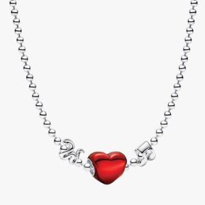 Hands Off Charm Necklace Set