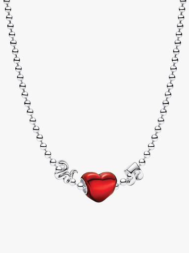 Hands Off Charm Necklace Set