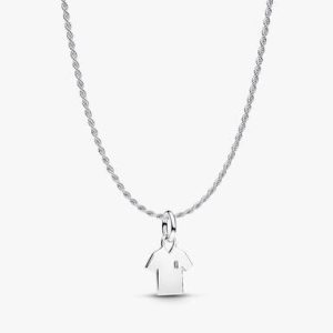 Engravable Soccer Shirt Charm Necklace Set
