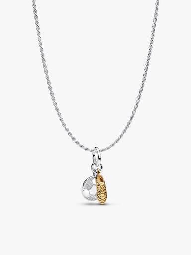 Soccer Shoe Charm Necklace Set