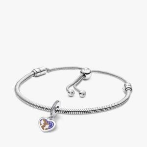 Gemini Dangle Charm Bracelet Set