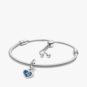 Cancer Dangle Charm Bracelet Set