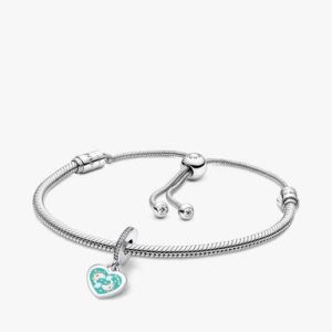 Pisces Dangle Charm Bracelet Set