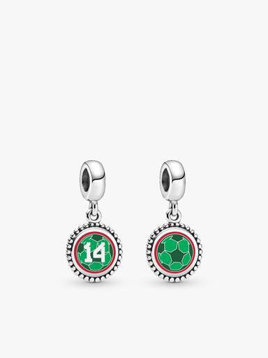 Mexico Soccer Charm Duo