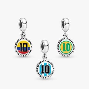 Favorite #10 Soccer Charm Trio