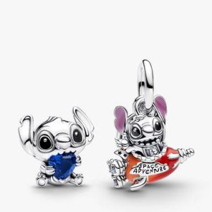 Disney We Love Stitch Charm Duo