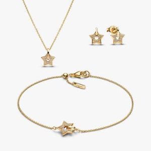 Lab-Grown Diamond Starry Jewelry Set