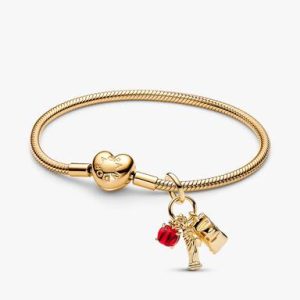 I Love NYC Charm Bracelet Set