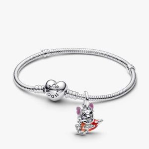 Disney Stitch Space Adventure Charm Bracelet Set