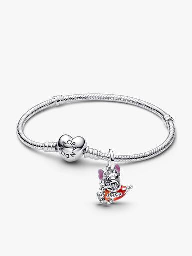 Disney Stitch Space Adventure Charm Bracelet Set