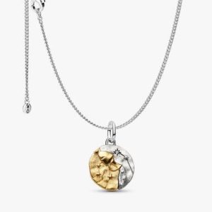 Aquarius Medallion Charm Necklace Set