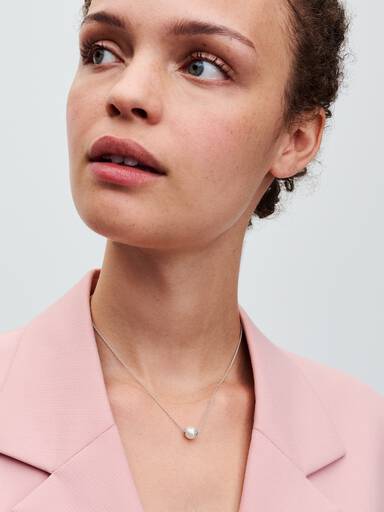 Treated Freshwater Cultured Pearl Collier Necklace - Image 3