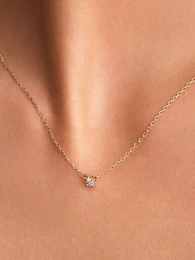 Pandora Era Lab-Grown Diamond Pendant Necklace