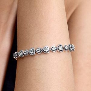 Halo Hearts Bracelet