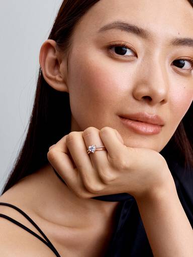 Double Band Heart Ring - Image 3