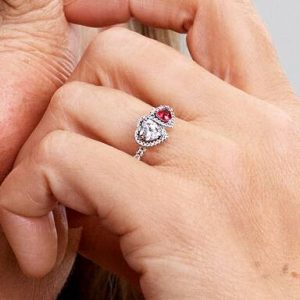 Halo Hearts Ring