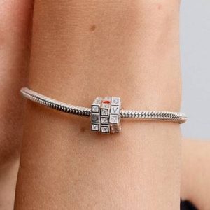 Moveable Toy Cube Charm