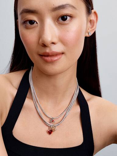 Moments Snake Chain Necklace - Image 6