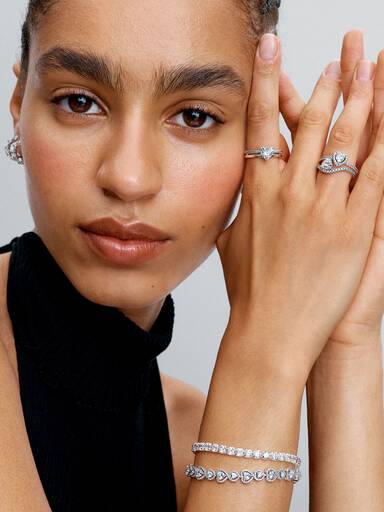 Double Band Heart Ring - Image 5