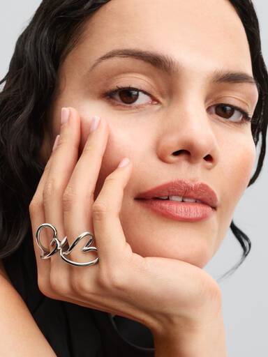 Organically Shaped Heart Ring - Image 5