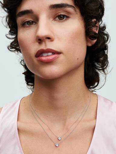 FINAL SALE - Forever & Always Splittable Heart Collier Necklaces - Image 3