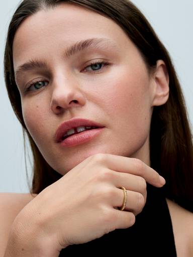 Pandora ME Texture & Stones Ring - Image 3