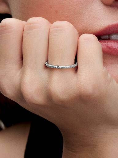 FINAL SALE - Texture & Stones Ring