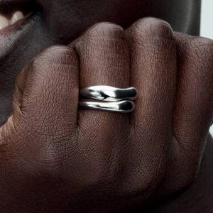 Organically Shaped Stacking Rings