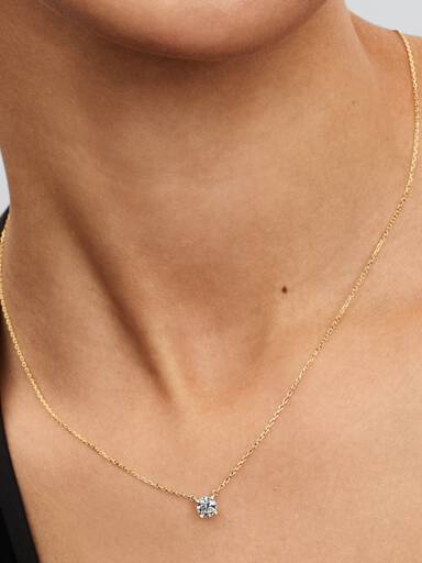 Pandora Era Lab-Grown Diamond Pendant Necklace