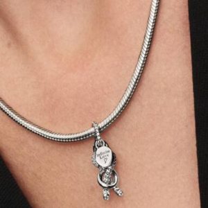 FINAL SALE - Pavé Infinity Knot Dangle Charm