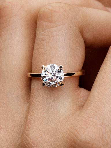 Pandora Era 14k Gold Lab-grown Diamond Ring