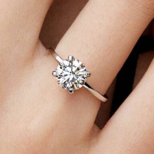 Pandora Era 14k White Gold Lab-grown Diamond Ring