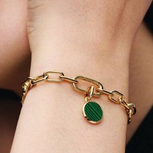 Green Engravable Mini Medallion Charm
