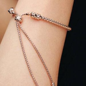 Studded Chain Slider Bracelet