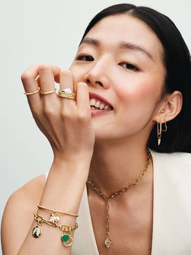 Asymmetrical Heart Hoop Earrings - Image 6