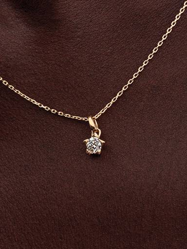Pandora Talisman 14k Gold Lab-grown Diamond Star Pendant