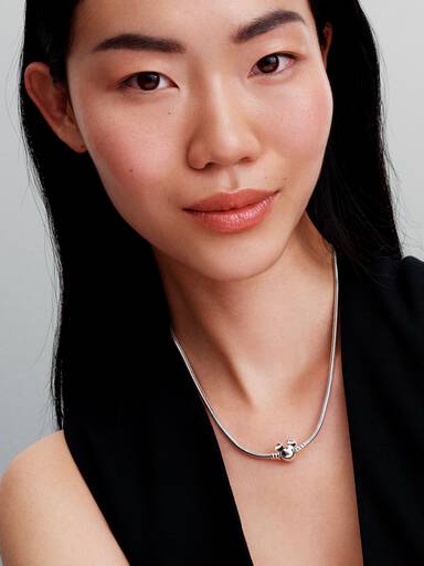 FINAL SALE - Disney Mickey Mouse Snake Chain Necklace - Image 3