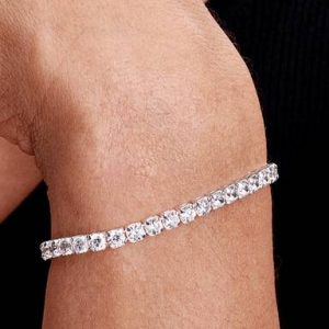Sparkling Bold Tennis Bracelet