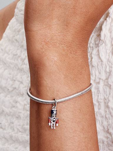 Moveable Nutcracker Dangle Charm
