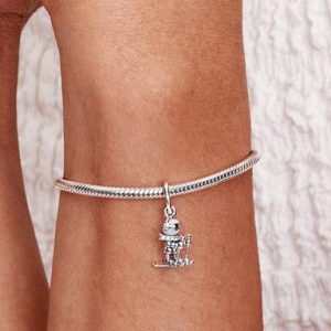 Skier Dangle Charm