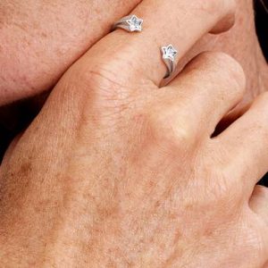 Shooting Stars Open Ring