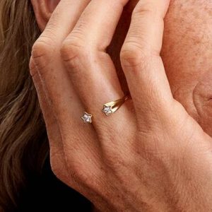 Shooting Stars Open Ring