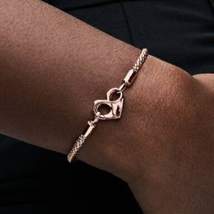 Pandora Moments Studded Chain Bracelet