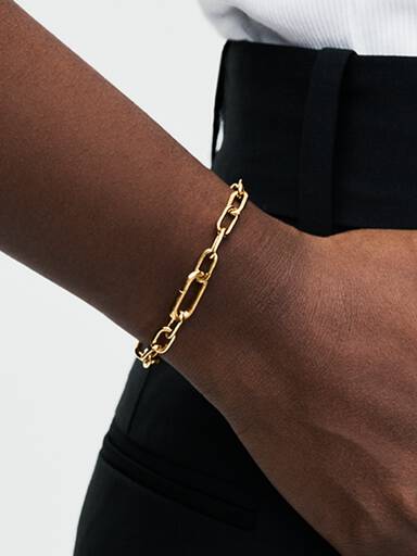 Small-Link Chain Bracelet