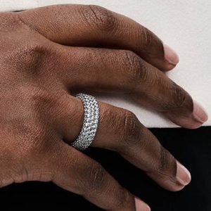Pandora Timeless Pavé Triple-row Ring