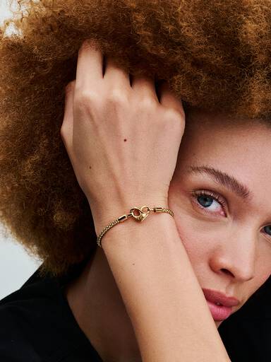 Studded Chain Bracelet - Image 3