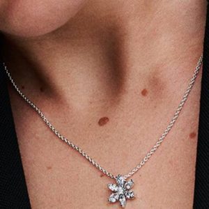 Sparkling Herbarium Cluster Pendant Necklace